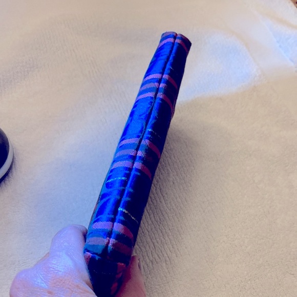 COACH TARTAN DOUBLE POCKET WRISTLET WALLET. MANY POCKETS WITH LOTS OF ROOM. EUC - Picture 11 of 14